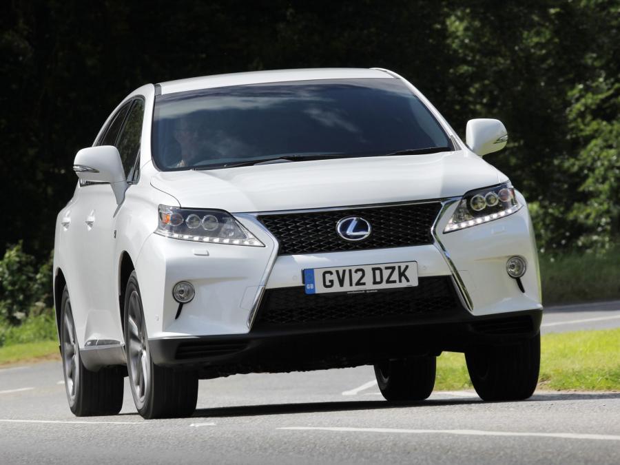  Lexus RX450h F-Sport 2012 года  (UK) (фото 16 из 16)
